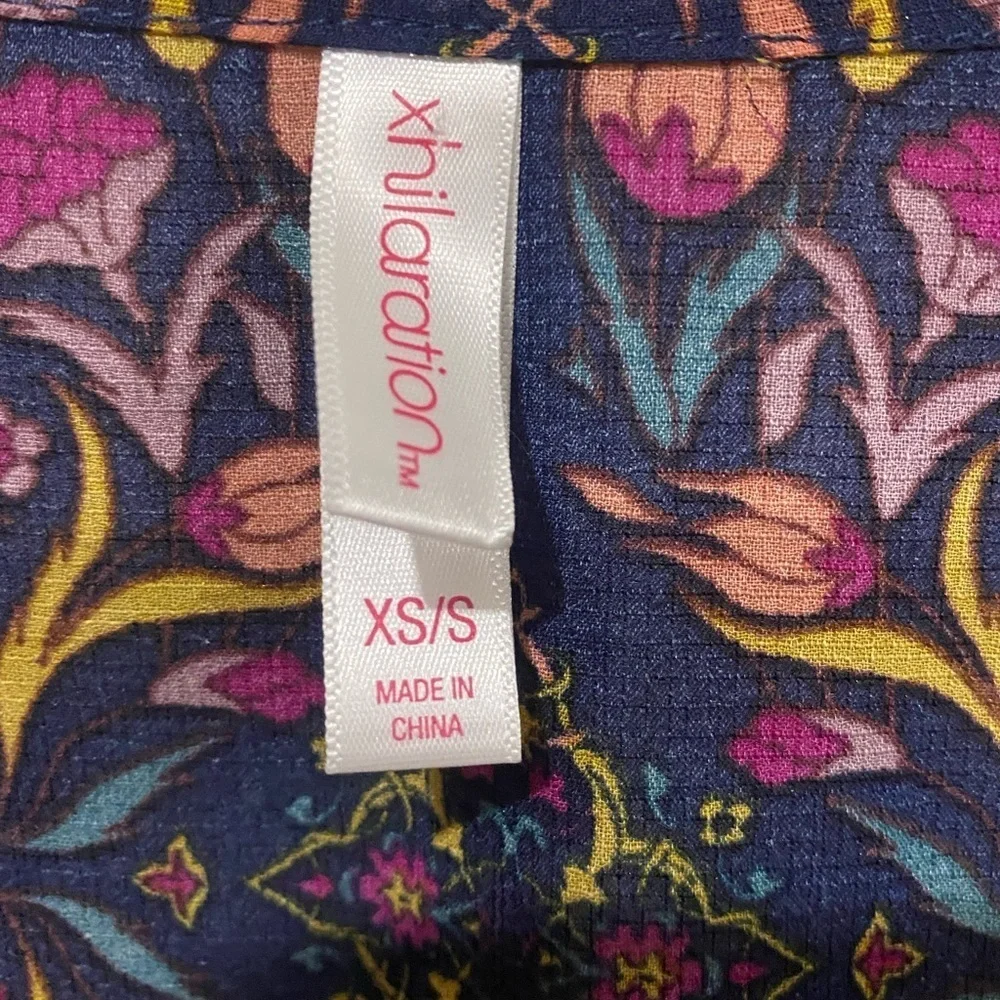 XHILARATION Secret Garden Kimono, Size XS, NWT